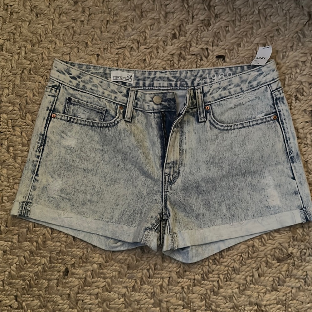 Gap Slim CutOff Jean Shorts NWT